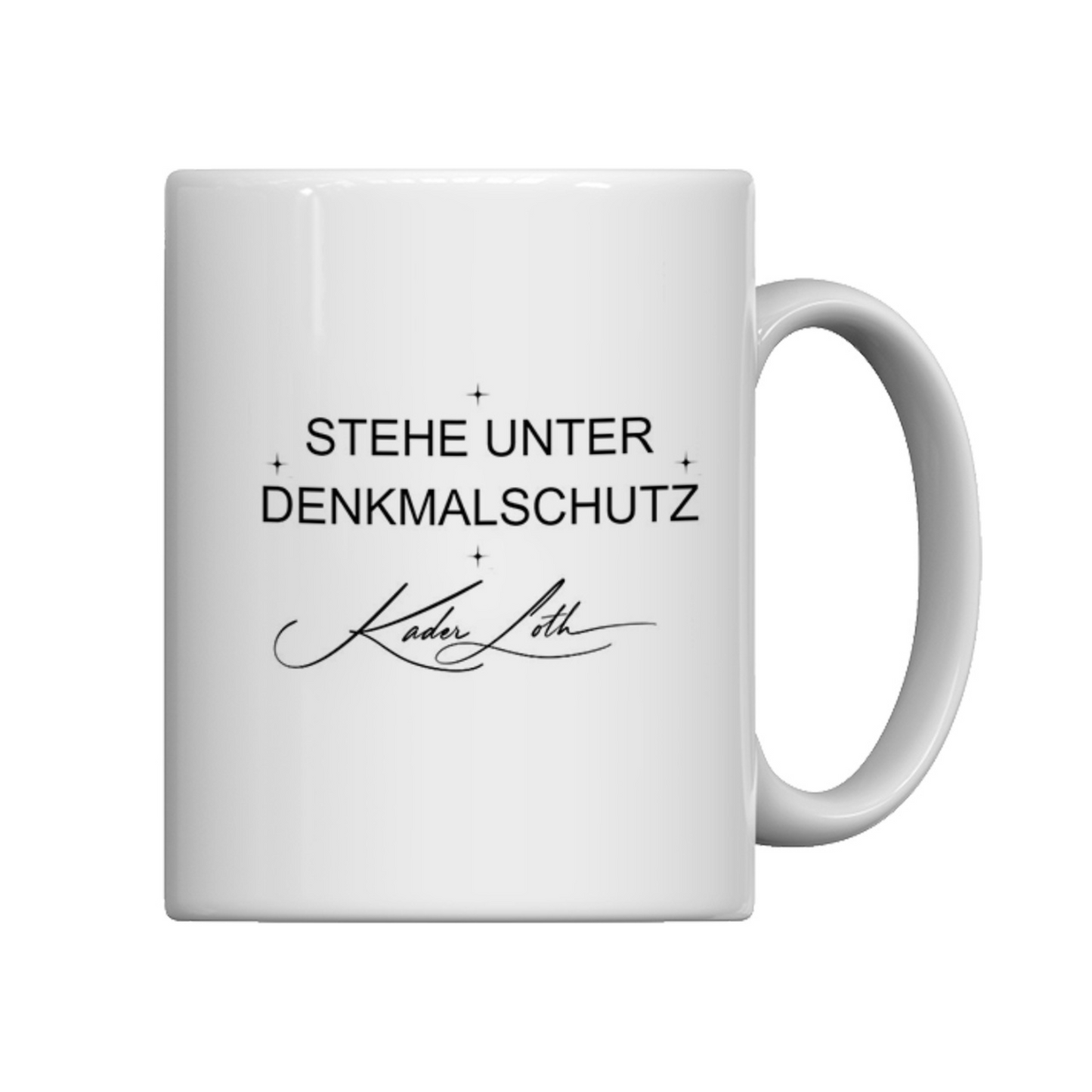 Kaffetasse "Denkmalschutz"